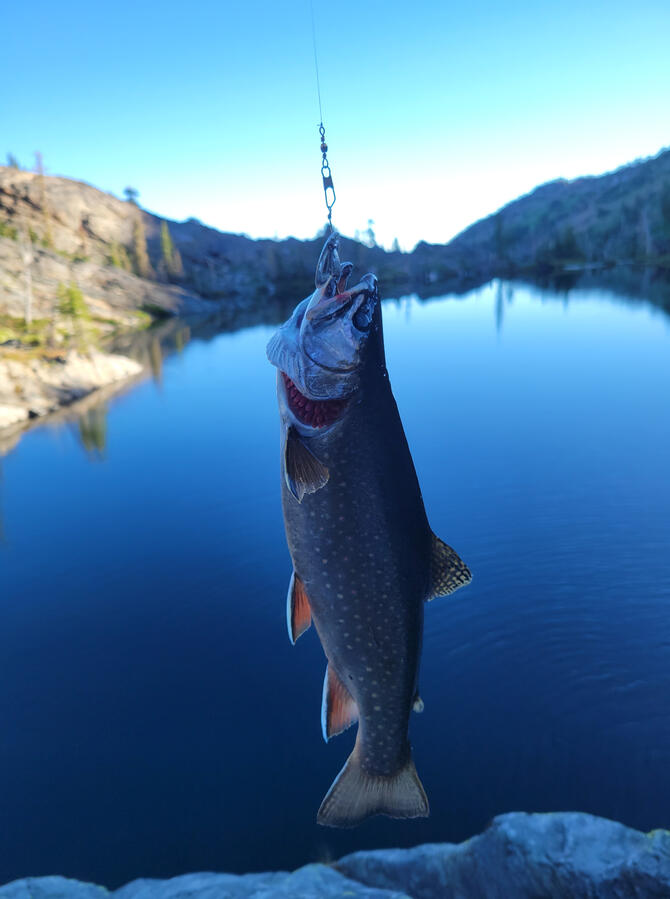 Backcountry fishing