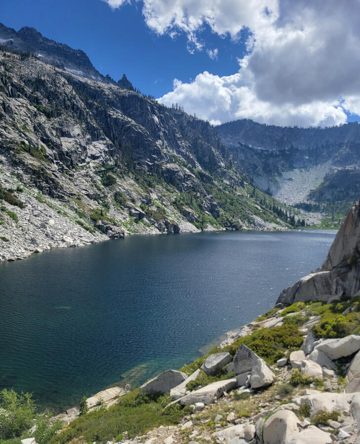 Sapphire Lake Trinity Alps Wilderness